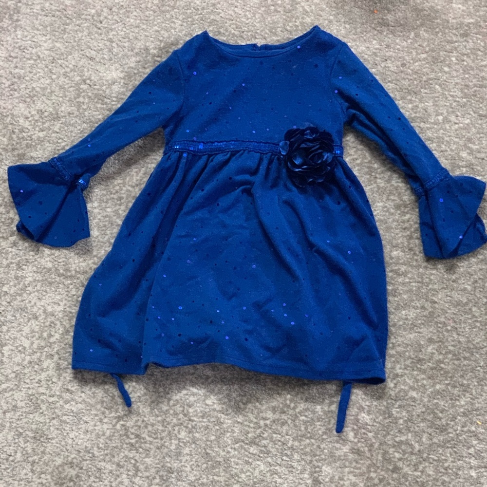 Girls blue dress
